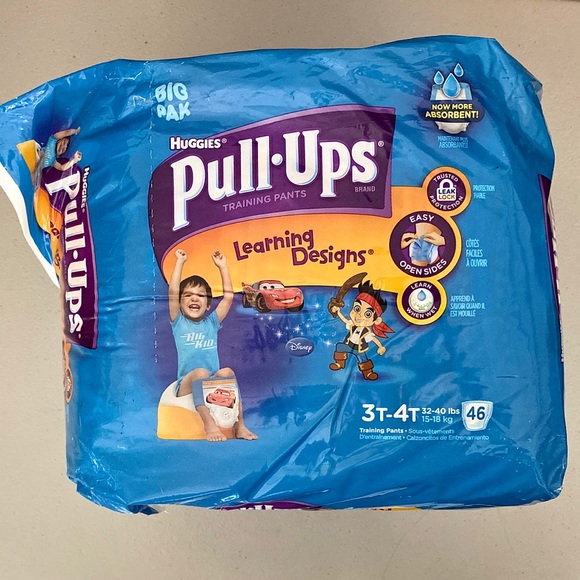 🆕 Huggies Pull-Ups Training Pants size 3t-4t 48ct - Picture 2 of 2